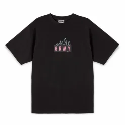 Grimey Camiseta Melted Stone Oversized - Black | Fw23 Cheap