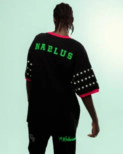 Grimey Camiseta Nablus Oversized Heavyweight - Black | Fw23 Flash Sale