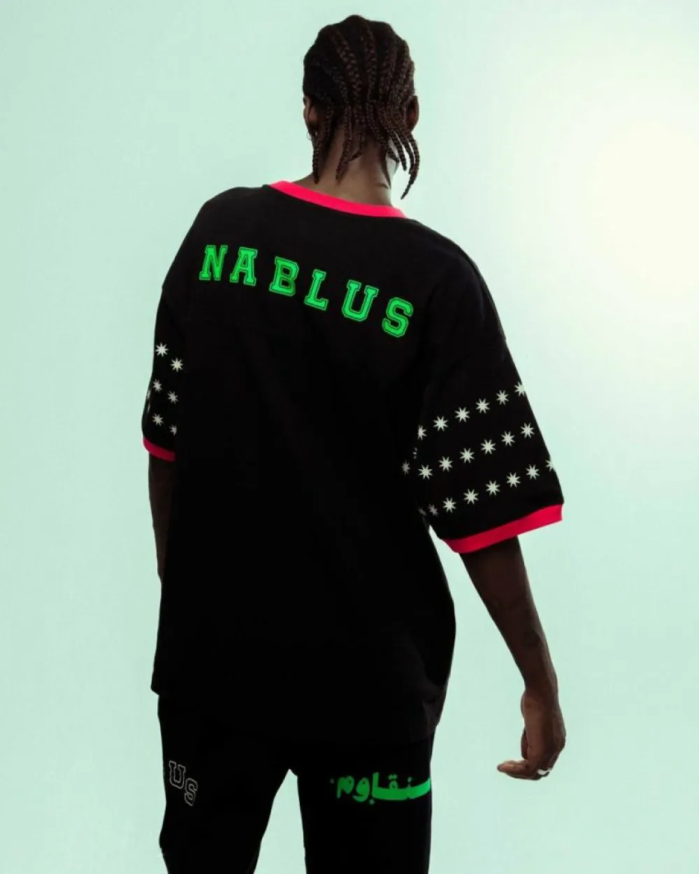 Grimey Camiseta Nablus Oversized Heavyweight - Black | Fw23 Flash Sale