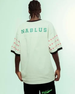 Grimey Camiseta Nablus Oversized Heavyweight - White | Fw23 Online