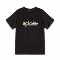 Grimey Camiseta Nablus Stones Regular - Black | Fw23 Fashion