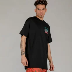 Grimey Camiseta The Bali-Hai Regular - Black | Spring 23 Outlet