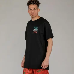 Grimey Camiseta The Bali-Hai Regular - Black | Spring 23 Outlet