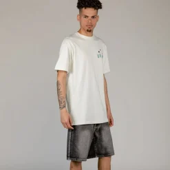 Grimey Camiseta The Basic Instinct Regular - White | Summer 23 Best Sale