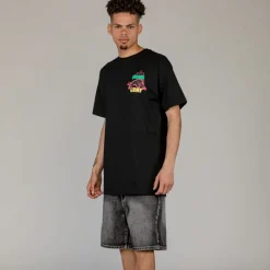 Grimey Camiseta The Brave Junction Regular - Black | Summer 23 Online