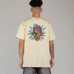 Grimey Camiseta The Brute Force Regular - Cream | Summer 23 Discount