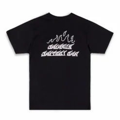 Grimey Camiseta The Burn Away Tee - Black | Winter 22 Sale