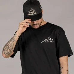 Grimey Camiseta The Burn Away Tee - Black | Winter 22 Sale