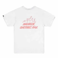 Grimey Camiseta The Burn Away Tee - White | Winter 22 Sale