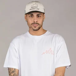 Grimey Camiseta The Burn Away Tee - White | Winter 22 Sale