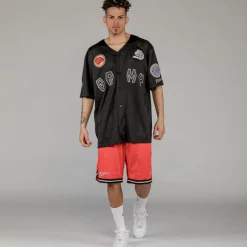 Grimey Camiseta The Clout Mesh Baseball - Black | Spring 23 Flash Sale