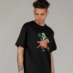 Grimey Camiseta The Clout Regular - Black | Spring 23 Cheap