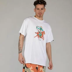 Grimey Camiseta The Clout Regular - White | Spring 23 Flash Sale