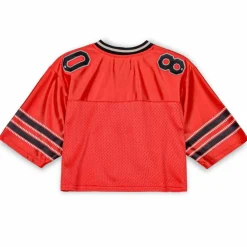 Grimey Camiseta The Clout Mesh Crop Girl - Red | Spring 23 Shop