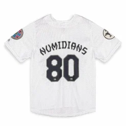 Grimey Camiseta The Clout Mesh Baseball - White | Spring 23 Cheap