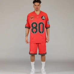 Grimey Camiseta The Clout Mesh Football - Red | Spring 23 Cheap