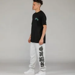 Grimey Camiseta The Light Me Up (Fire Route) - Black | Spring 23 Discount
