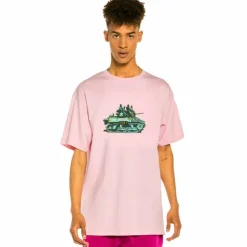 Grimey Camiseta "The Peace Machine" - Pink | Summer 22 Flash Sale