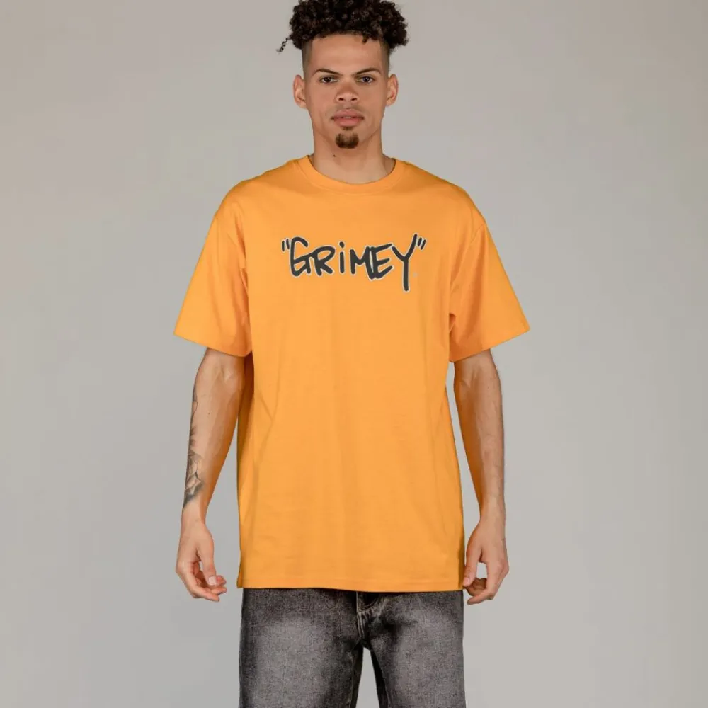 Grimey Camiseta The Tag Regular - Orange | Summer 23 Cheap