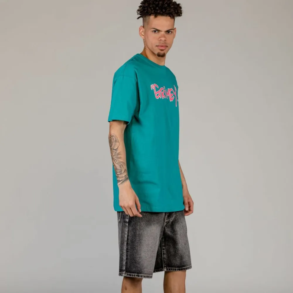 Grimey Camiseta The Tag Regular - Green | Summer 23 Shop