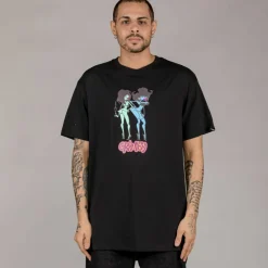 Grimey Camiseta The Troubleshooter - Black | Winter 22 Outlet