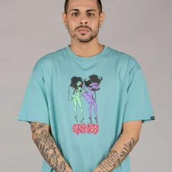 Grimey Camiseta The Troubleshooter - Blue | Winter 22 Cheap