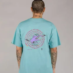 Grimey Camiseta The Troubleshooter - Blue | Winter 22 Cheap