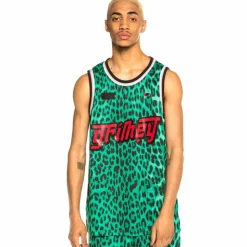 Grimey Camiseta Tirantes Yanga Mesh Tee Ss20 Green Fashion