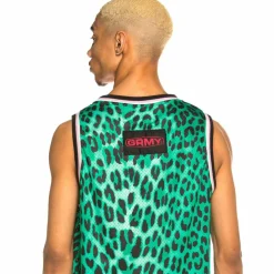 Grimey Camiseta Tirantes Yanga Mesh Tee Ss20 Green Fashion