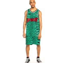 Grimey Camiseta Tirantes Yanga Mesh Tee Ss20 Green Fashion