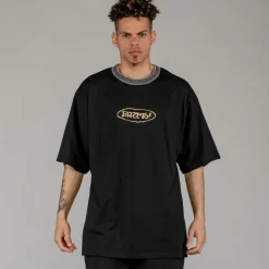 Grimey Camiseta Ufollow Oversized - Black | Spring 23 Outlet