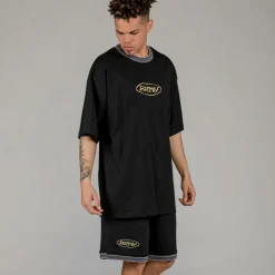 Grimey Camiseta Ufollow Oversized - Black | Spring 23 Outlet