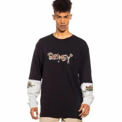 Grimey Camiseta Manga Larga Nine Winds Ls - Black | Spring 22 Shop