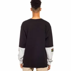 Grimey Camiseta Manga Larga Nine Winds Ls - Black | Spring 22 Shop