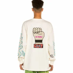 Grimey Camiseta Manga Larga "Day Dreamer" - White | Spring 22 Sale