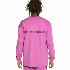 Grimey Camiseta Manga Larga "Liveution Magic 4 Resistance" Ls - Purple | Spring 21 Flash Sale