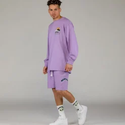 Grimey Camiseta Manga Larga Ufollow - Lilac | Spring 23 Best Sale
