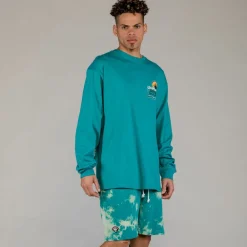 Grimey Camiseta Manga Larga Ufollow - Blue | Spring 23 Sale