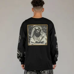 Grimey Camiseta Manga Larga The Toughest - Black | Spring 23 Discount
