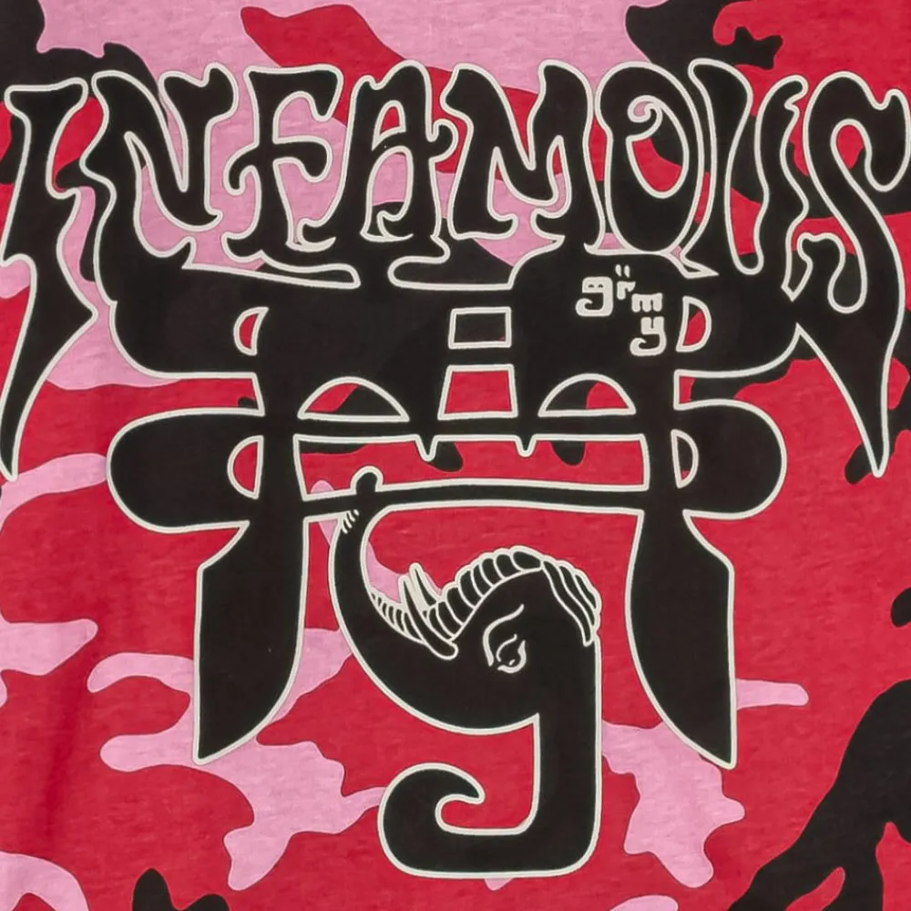 Grimey Camiseta Manga Larga All Over Print Tusker Temple - Red | Fw23 Best Sale