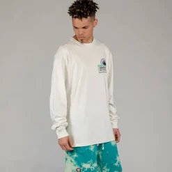 Grimey Camiseta Manga Larga Ufollow - White | Spring 23 Best Sale