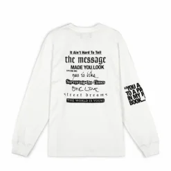 Grimey Camiseta Manga Larga "Iam" - White | Fall 22 Shop