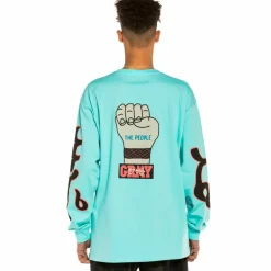 Grimey Camiseta Manga Larga "Day Dreamer" - Blue | Spring 22 Flash Sale