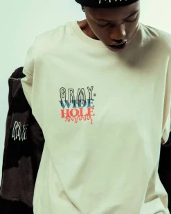 Grimey Camiseta Manga Larga Back At You - Cream | Fw23 Online