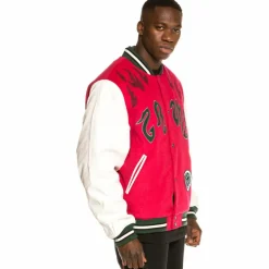 Grimey Chaqueta Baseball Yoga Fire Fw20 Red Online