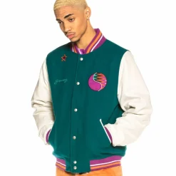 Grimey Chaqueta Baseball Acknowledge Ss20 Green Outlet