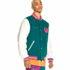 Grimey Chaqueta Baseball Acknowledge Ss20 Green Outlet