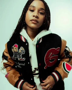 Grimey Chaqueta Baseball Nablus - Black | Fw23 Store