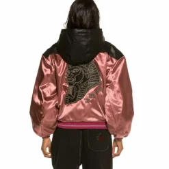 Grimey Chaqueta Bomber Chica Call Of Yore Fw20 Black Cheap