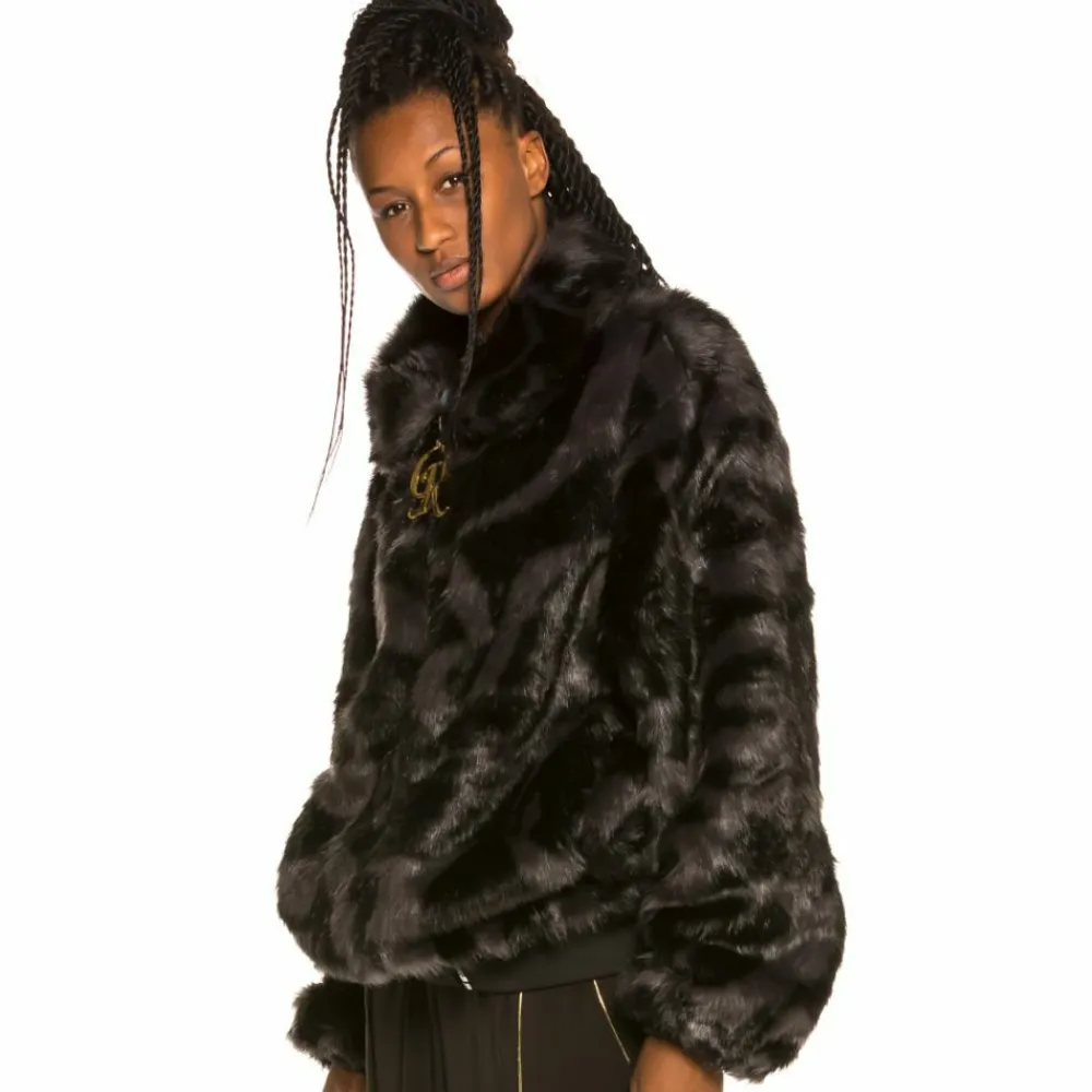 Grimey Chaqueta Bomber Chica Alienation Fur Fw19 Black Store